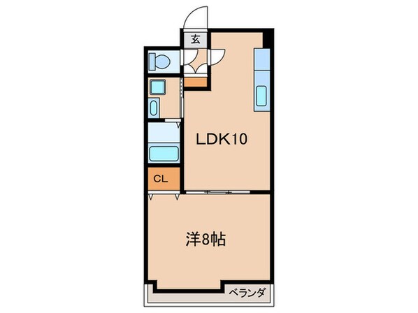 ウエストキュ－ブの物件間取画像